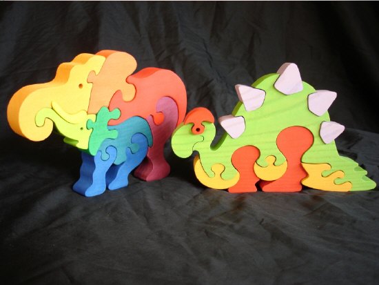 Elefant oder Dinopuzzle