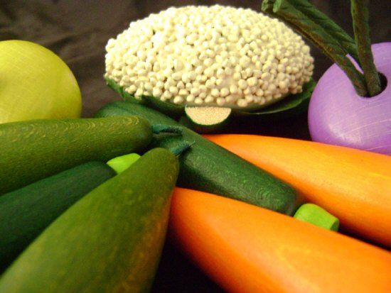 Blumenkohl und weiteres Gemüse