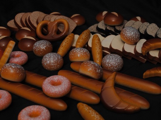 Brot und Gebäck gehören an jeden Markt dazu.