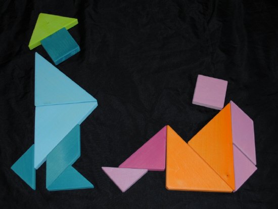 Tangram Legespiel 