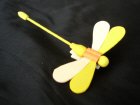 Libelle orange gelb