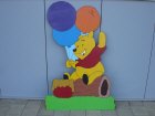 Geburtstafel Wini Pu mit Ballon